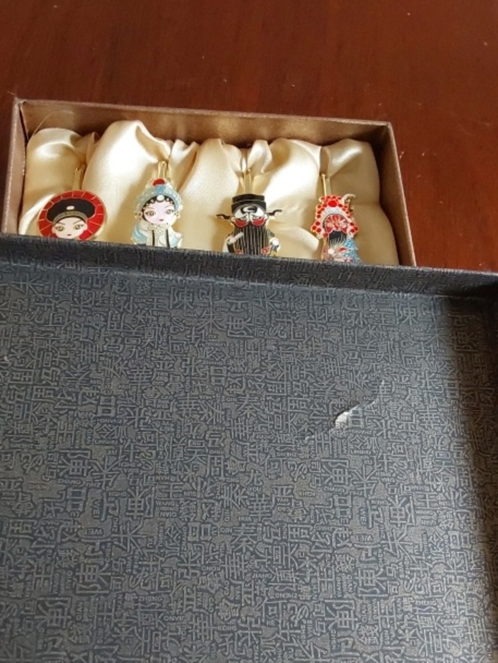 Peking Opera Mask Bookmark. Excellent Condition - Picture 10 of 10